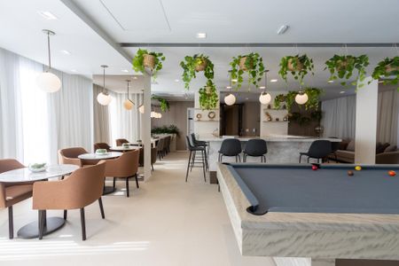 Studio à venda com 21m², 1 quarto e sem vagaSalão de festas