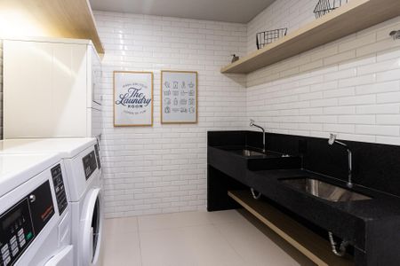 Studio à venda com 21m², 1 quarto e sem vagaLavanderia