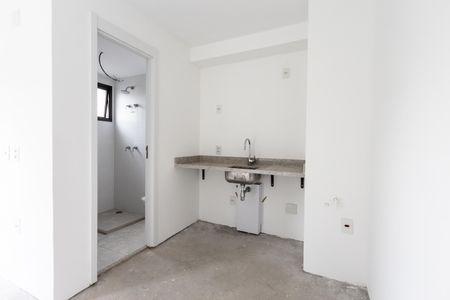 Studio à venda com 21m², 1 quarto e sem vagaCozinha