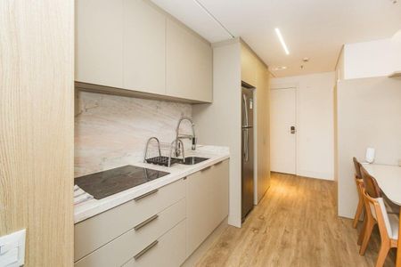 Cozinha de apartamento para alugar com 1 quarto, 42m² em Petrópolis, Porto Alegre