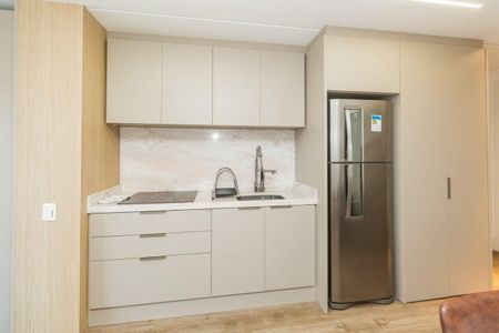 Cozinha de apartamento para alugar com 1 quarto, 42m² em Petrópolis, Porto Alegre