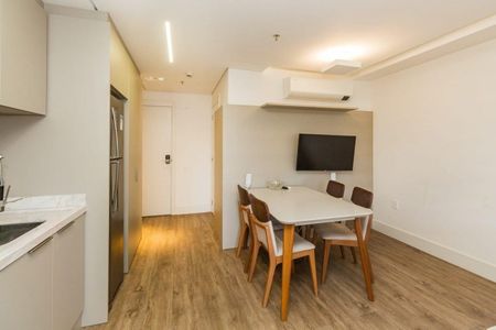 Cozinha de apartamento para alugar com 1 quarto, 42m² em Petrópolis, Porto Alegre