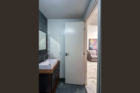 Studio para alugar com 24m², 1 quarto e sem vaga Studio para alugar com 24m², 1 quarto e sem vagaBanheiro da Suíte