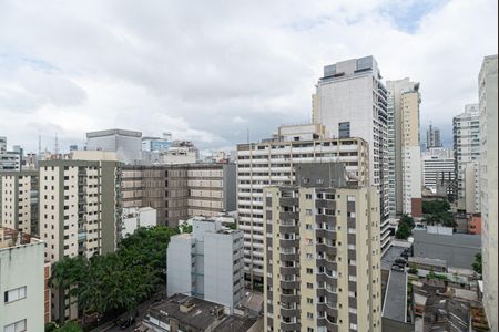 Apartamento para alugar com 42m², 1 quarto e 1 vagaVista da Varanda do Quarto