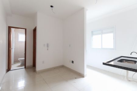 Sala - Cozinha de apartamento para alugar com 1 quarto, 35m² em Itaquera, São Paulo