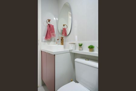 Apartamento à venda com 62m², 3 quartos e 2 vagasBanheiro social