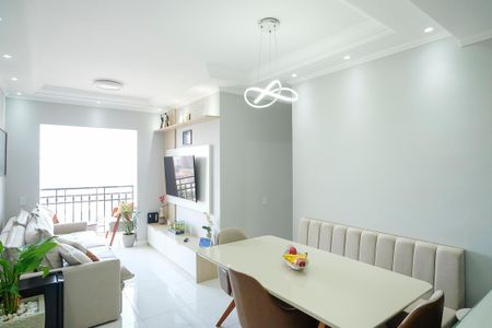 Sala de apartamento à venda com 3 quartos, 62m² em Campestre, São Caetano do Sul