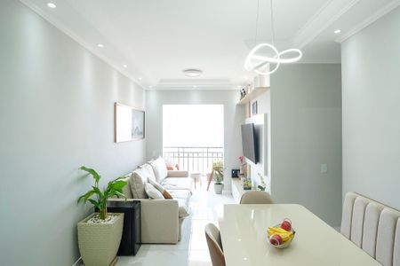 Sala de apartamento à venda com 3 quartos, 62m² em Campestre, São Caetano do Sul