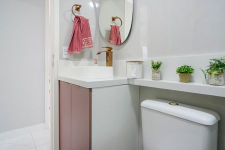 Apartamento à venda com 62m², 3 quartos e 2 vagasBanheiro social