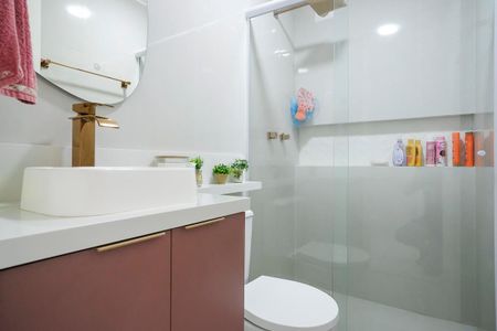 Apartamento à venda com 62m², 3 quartos e 2 vagasBanheiro social