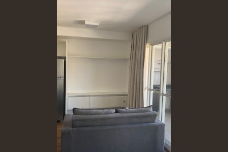 Sala de apartamento para alugar com 1 quarto, 39m² em Panamby, São Paulo