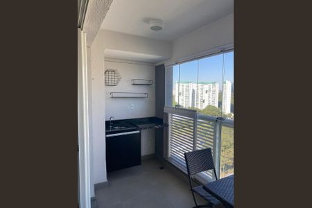 Área de serviço de apartamento para alugar com 1 quarto, 39m² em Panamby, São Paulo