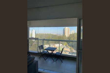 Varanda de apartamento para alugar com 1 quarto, 39m² em Panamby, São Paulo