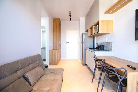 Sala de apartamento para alugar com 1 quarto, 23m² em Vila Clementino, São Paulo