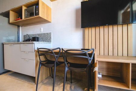 Sala de apartamento para alugar com 1 quarto, 23m² em Vila Clementino, São Paulo