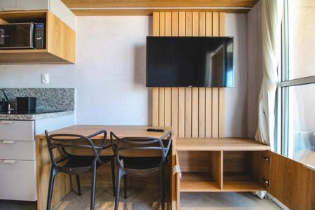 Sala de apartamento para alugar com 1 quarto, 23m² em Vila Clementino, São Paulo