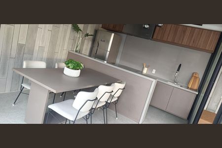 Studio à venda com 27m², 1 quarto e sem vagaCozinha