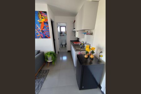 Studio à venda com 27m², 1 quarto e sem vagaSala