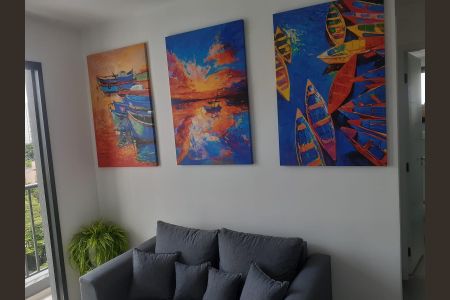 Studio à venda com 27m², 1 quarto e sem vagaSala