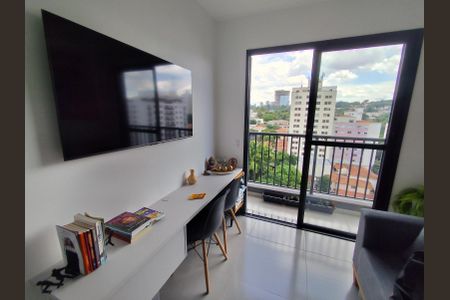 Studio à venda com 27m², 1 quarto e sem vagaSala