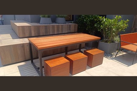 Studio à venda com 27m², 1 quarto e sem vagaÁrea externa