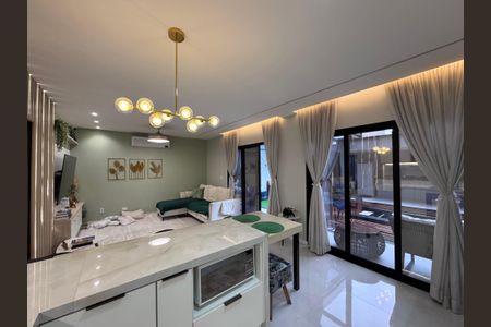 Casa de condomínio à venda com 217m², 3 quartos e 1 vagaSala