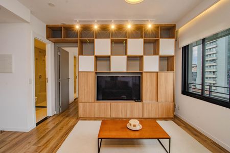 Apartamento para alugar com 53m², 1 quarto e 1 vaga Apartamento para alugar com 53m², 1 quarto e 1 vagaSala