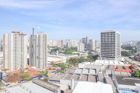 Vista da Sala de apartamento para alugar com 1 quarto, 28m² em Parque Industrial Tomas Edson, São Paulo