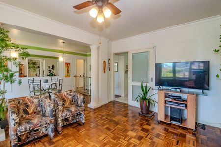 Sala de apartamento à venda com 3 quartos, 132m² em Petrópolis, Porto Alegre