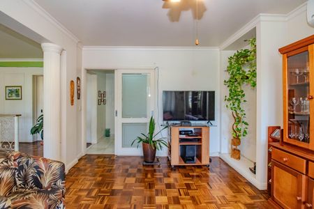 Sala de apartamento à venda com 3 quartos, 132m² em Petrópolis, Porto Alegre