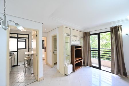 Sala de apartamento para alugar com 1 quarto, 48m² em Vila Monte Alegre, São Paulo