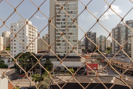 Vista da Sala de kitnet/studio para alugar com 1 quarto, 36m² em Indianópolis, São Paulo