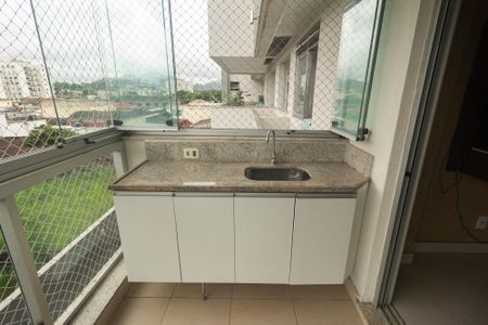 Varanda da Sala de apartamento para alugar com 2 quartos, 74m² em Campo Grande, Rio de Janeiro