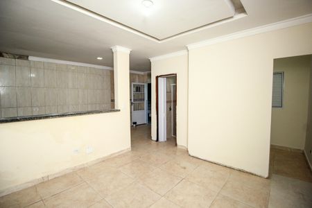 Sala de casa para alugar com 3 quartos, 85m² em Recreio da Borda do Campo, Santo André