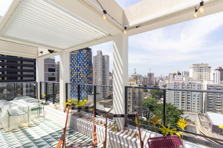 Studio à venda com 22m², 1 quarto e sem vaga Studio à venda com 22m², 1 quarto e sem vagaÁrea comum - Bar/Terraço