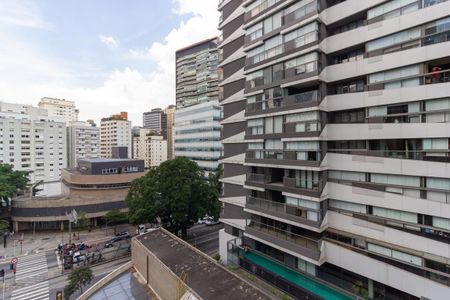 Vista/Varanda de kitnet/studio à venda com 1 quarto, 18m² em Pinheiros, São Paulo