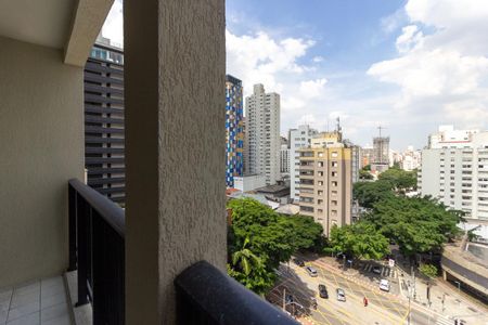 Vista/Varanda de kitnet/studio à venda com 1 quarto, 22m² em Pinheiros, São Paulo