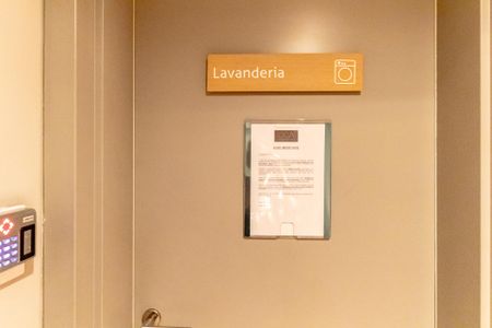 Studio para alugar com 43m², 1 quarto e 1 vaga Studio para alugar com 43m², 1 quarto e 1 vagaÁrea comum - Lavanderia