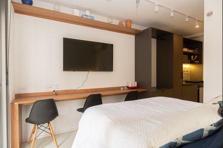 Studio para alugar com 35m², 1 quarto e sem vagaQuarto