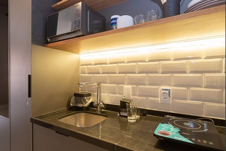 Studio para alugar com 35m², 1 quarto e sem vagaCozinha
