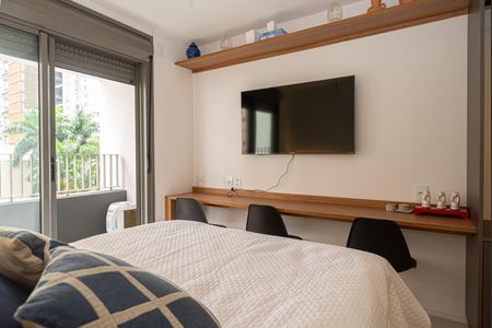 Studio para alugar com 35m², 1 quarto e sem vagaQuarto