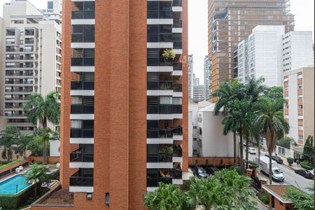 Studio para alugar com 35m², 1 quarto e sem vagaVista da Varanda do Quarto