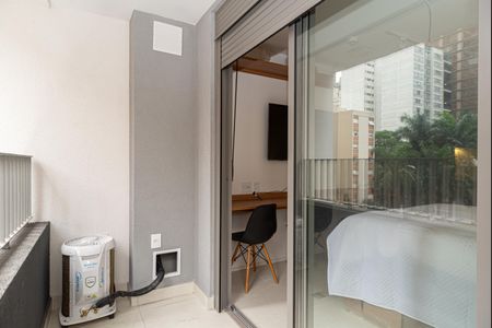 Studio para alugar com 35m², 1 quarto e sem vagaVaranda do Quarto