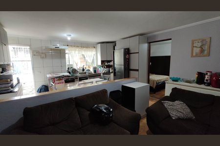 Sala / Cozinha de casa para alugar com 2 quartos, 45m² em Jardim Sao Joao, Ferraz de Vasconcelos