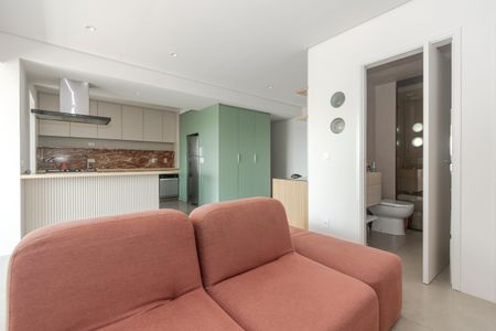Sala de apartamento para alugar com 2 quartos, 92m² em Santo Amaro, São Paulo