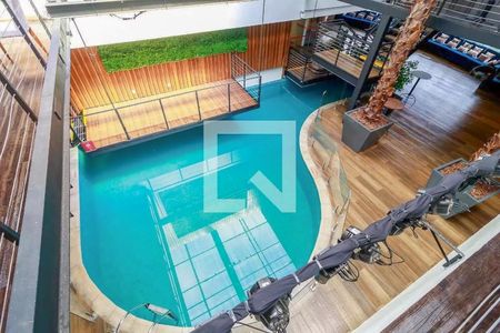 Apartamento à venda com 36m², 1 quarto e 1 vaga Apartamento à venda com 36m², 1 quarto e 1 vagaÁrea comum - Piscina