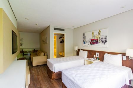 Quarto de apartamento à venda com 1 quarto, 36m² em Cidade Monções, São Paulo