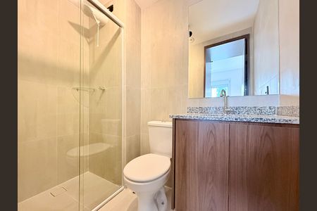 Apartamento para alugar com 27m², 1 quarto e sem vaga Apartamento para alugar com 27m², 1 quarto e sem vagaBanheiro social
