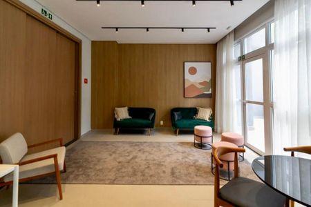 Área comum de apartamento para alugar com 1 quarto, 27m² em Campo Belo, São Paulo