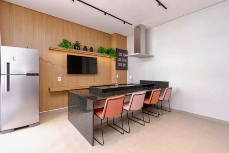 Área comum de apartamento para alugar com 1 quarto, 27m² em Campo Belo, São Paulo